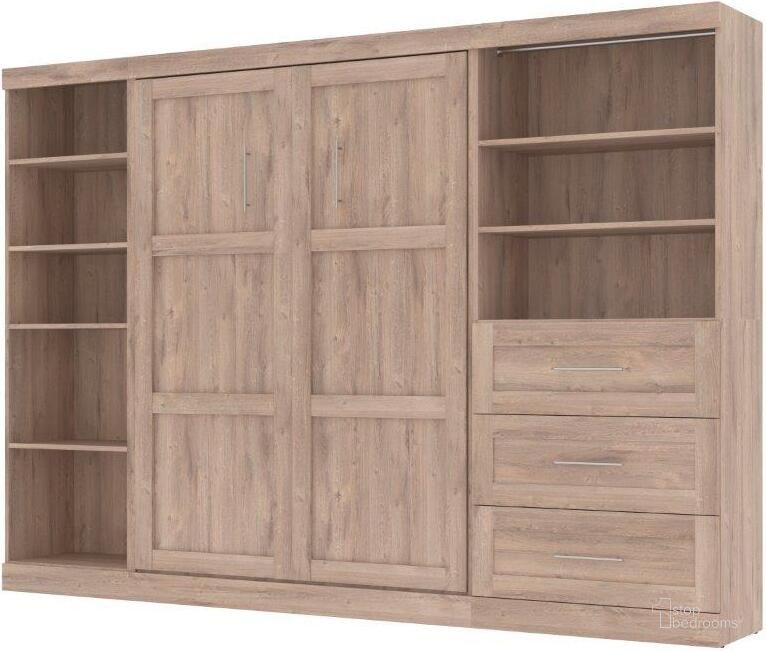 The appearance of Damiana Rustic Brown Full Murphy Bed 0qb24494239 designed by Luxe Linea in the modern / contemporary interior design. This rustic brown piece of furniture  was selected by 1StopBedrooms from Damiana Collection to add a touch of cosiness and style into your home. Sku: 26892-000009. Material: Wood. Bed Size: Full. Bed Type: Murphy Bed. Product Type: Murphy Bed. Image1