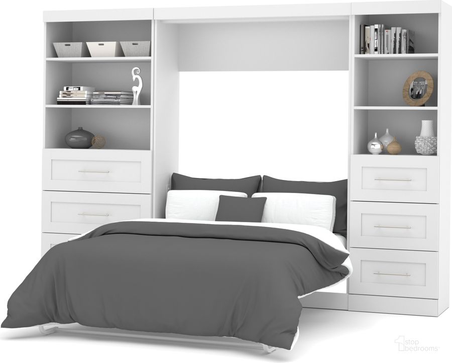 The appearance of Damiana White Full Murphy Bed 0qb2256838 designed by Luxe Linea in the modern / contemporary interior design. This white piece of furniture  was selected by 1StopBedrooms from Damiana Collection to add a touch of cosiness and style into your home. Sku: 26890-17. Material: Wood. Bed Size: Full. Bed Type: Murphy Bed. Product Type: Murphy Bed. Image1