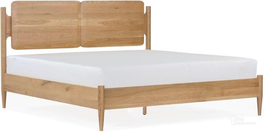 The appearance of Daniel King Bed In Natural designed by Union Home Furniture in the modern / contemporary interior design. This natural piece of furniture  was selected by 1StopBedrooms from Daniel Collection to add a touch of cosiness and style into your home. Sku: BDM00149. Bed Type: Platform Bed. Material: Wood. Product Type: Platform Bed. Bed Size: King. Image1