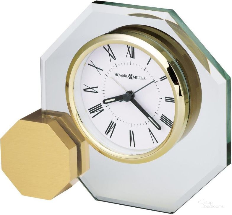 The appearance of Danson Tabletop Clock designed by Howard Miller in the modern / contemporary interior design. This gold piece of furniture  was selected by 1StopBedrooms from  to add a touch of cosiness and style into your home. Sku: 645832. Product Type: Clock. Image1