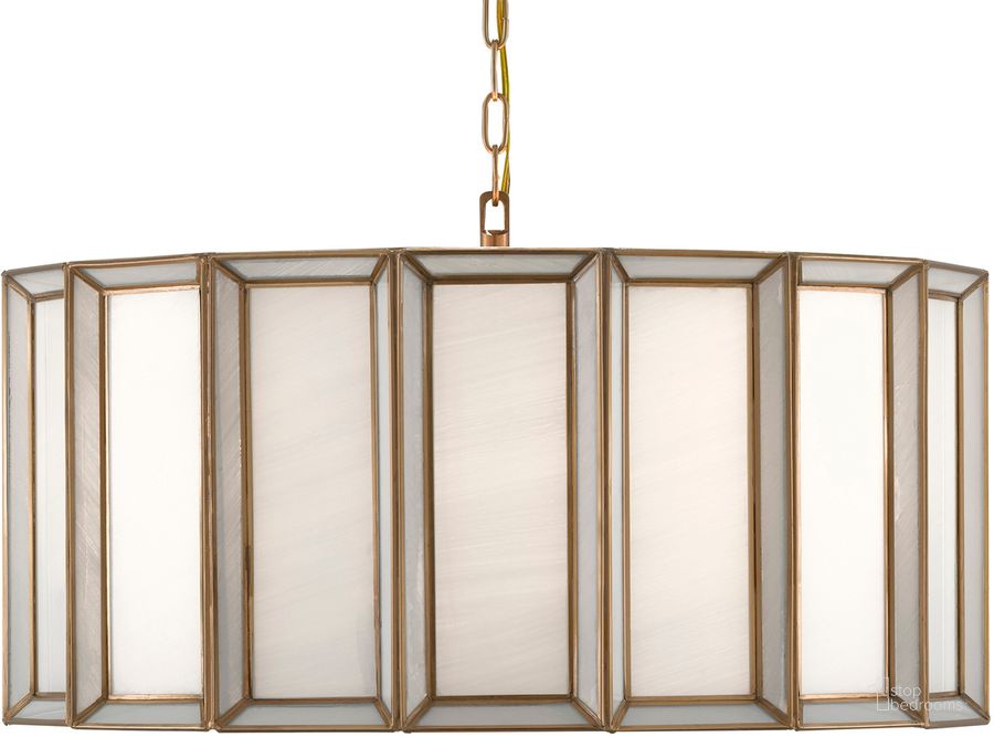 The appearance of Daze Large Pendant In Brass designed by Currey & Company in the modern / contemporary interior design. This brass piece of furniture  was selected by 1StopBedrooms from Daze Collection to add a touch of cosiness and style into your home. Sku: 9000-0750. Product Type: Pendant Lighting. Material: Iron. Image1
