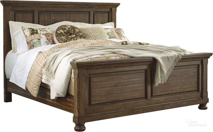 The appearance of Deauville Medium Brown King Panel Bed designed by Off 5th Home in the transitional interior design. This medium brown piece of furniture  was selected by 1StopBedrooms from Deauville Collection to add a touch of cosiness and style into your home. Sku: B719-58;B719-56;B719-97. Bed Type: Panel Bed. Material: Wood. Product Type: Panel Bed. Bed Size: King. Image1