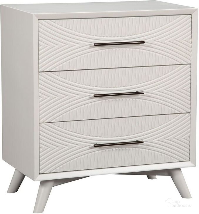 The appearance of Decanoir White Chest 0qb2429407 designed by Bennett Interiors in the transitional interior design. This white piece of furniture  was selected by 1StopBedrooms from Decanoir Collection to add a touch of cosiness and style into your home. Sku: 1867-04. Material: Wood. Product Type: Chest. Image1