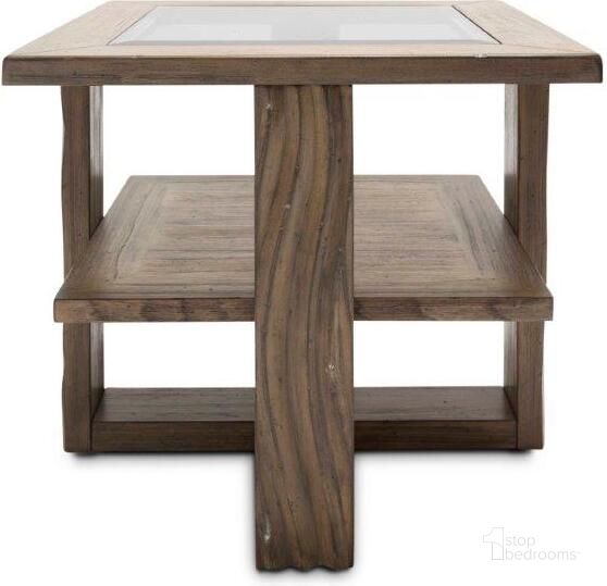 The appearance of Del Mar Sound Boardwalk End Table designed by AICO in the modern / contemporary interior design. This boardwalk piece of furniture  was selected by 1StopBedrooms from Del Mar Sound Collection to add a touch of cosiness and style into your home. Sku: KI-DELM202-215. Product Type: End Table. Image1