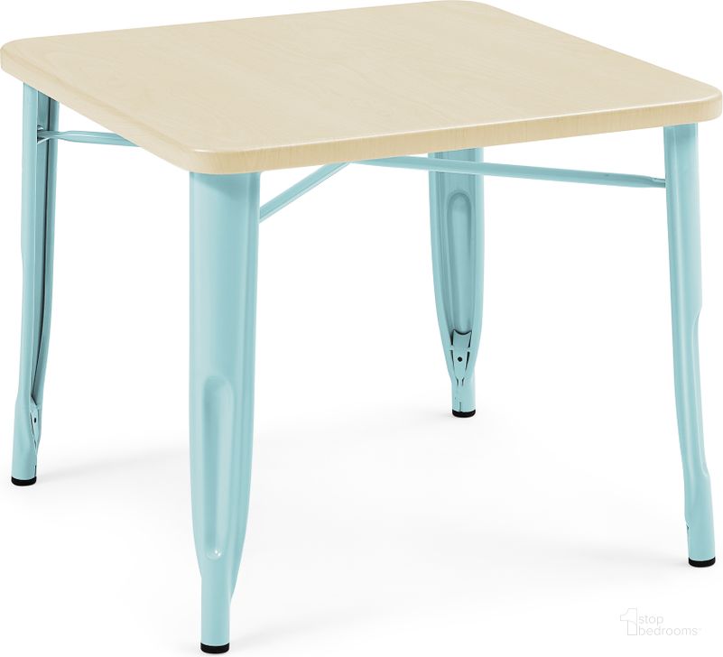 The appearance of Delta Children Bistro Aqua with Natural Kids Play Table designed by Delta Children in the modern / contemporary interior design. This aqua piece of furniture  was selected by 1StopBedrooms from Bistro Collection to add a touch of cosiness and style into your home. Sku: 560302-478. Material: Wood. Product Type: Game Table. Image1