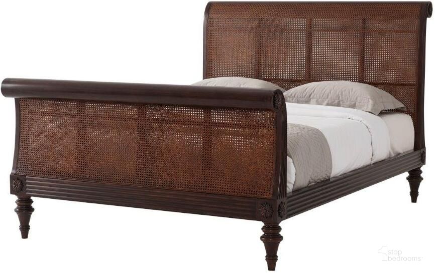 The appearance of Denison Sleigh US Queen Bed designed by Theodore Alexander in the traditional interior design. This  piece of furniture  was selected by 1StopBedrooms from Alexa Hampton Collection to add a touch of cosiness and style into your home. Sku: AXH82001.C105. Bed Type: Sleigh Bed. Product Type: Sleigh Bed. Bed Size: Queen. Material: Fur.