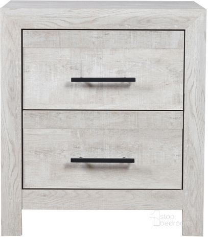 The appearance of Denver Modern Style 2-Drawer Nightstand Made With Wood In Gray designed by Galaxy Home Furnishings in the modern / contemporary interior design. This gray piece of furniture  was selected by 1StopBedrooms from Denver Collection to add a touch of cosiness and style into your home. Sku: 698781144787. Material: Wood. Product Type: Nightstand. Image1