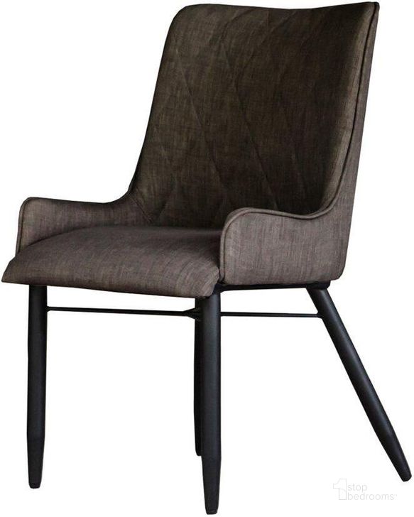 The appearance of Dex Chair Set of 2 In Slate Grey designed by LH Imports in the modern / contemporary interior design. This grey piece of furniture  was selected by 1StopBedrooms from Austin Collection to add a touch of cosiness and style into your home. Sku: GT005-SG. Material: Fabric. Product Type: Dining Chair. Image1