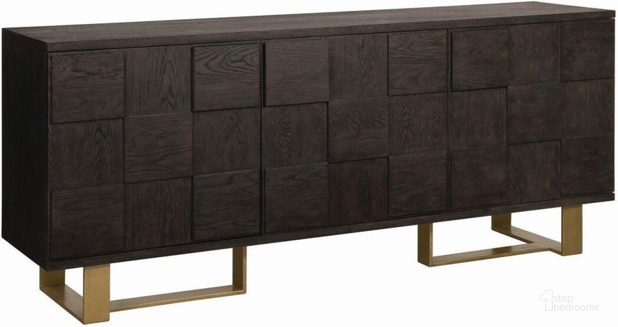 The appearance of Directions Brown Lars Sideboard designed by Sunpan in the modern / contemporary interior design. This brown piece of furniture  was selected by 1StopBedrooms from Lars Collection to add a touch of cosiness and style into your home. Sku: 103436. Material: Wood. Product Type: Buffets, Sideboards and Server. Image1