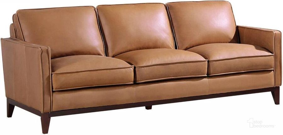 The appearance of Divani Casa Naylor Modern Brown Italian Leather Split Sofa designed by VIG Furniture in the modern / contemporary interior design. This brown piece of furniture  was selected by 1StopBedrooms from Divani Casa Naylor Collection to add a touch of cosiness and style into your home. Sku: VGCA6394-BRN-S. Material: Leather. Product Type: Sofa. Image1