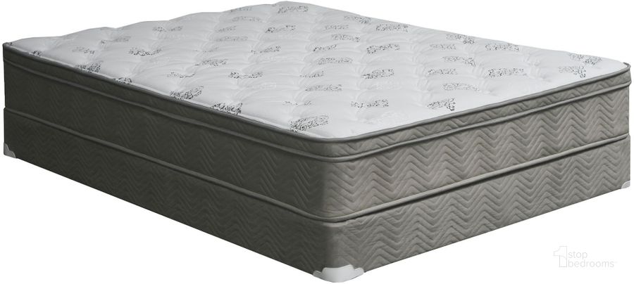 The appearance of Aleksa 11" Euro Top Cal. King Mattress designed by Furniture of America in the modern / contemporary interior design. This gray piece of furniture  was selected by 1StopBedrooms from Aleksa Collection to add a touch of cosiness and style into your home. Sku: DM335CK-M. Material: Fabric. Product Type: Mattress. Key Features: No-Flip. Bed Size: California King. Size: California King. Comfort Level: Plush. Mattress Top: Pillow Top. Mattress Type: Innerspring. Comfort Level: Plush. Mattress Thickness: 11". Image1