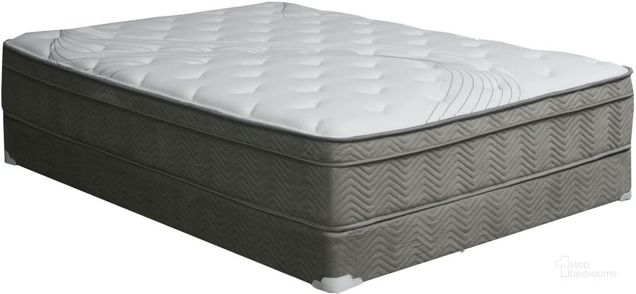 The appearance of Afton 12" Euro Box Pocket Coil Cal. King Mattress designed by Furniture of America in the modern / contemporary interior design. This gray and white piece of furniture  was selected by 1StopBedrooms from Afton Collection to add a touch of cosiness and style into your home. Sku: DM337CK-M. Material: Fabric. Product Type: Mattress. Bed Size: California King. Size: California King. Comfort Level: Plush. Mattress Top: Pillow Top. Mattress Type: Innerspring. Comfort Level: Plush. Mattress Thickness: 12". Image1