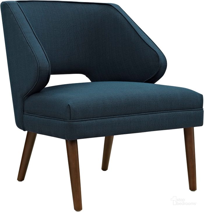 The appearance of Dock Azure Upholstered Fabric Arm Chair designed by Modway in the modern / contemporary interior design. This azure piece of furniture  was selected by 1StopBedrooms from Dock Collection to add a touch of cosiness and style into your home. Sku: EEI-2149-AZU. Material: Wood. Product Type: Living Room Chair. Image1