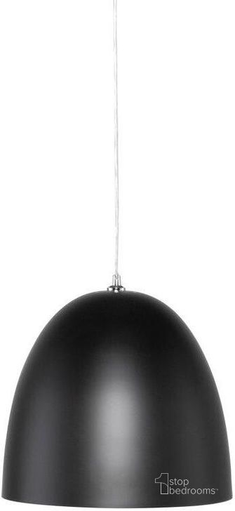 The appearance of Dome Pendant Lighting In Black designed by Nuevo in the modern / contemporary interior design. This black piece of furniture  was selected by 1StopBedrooms from Dome Collection to add a touch of cosiness and style into your home. Sku: HGML262. Material: Metal. Product Type: Pendant Lighting. Image1