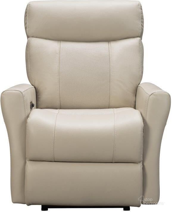 The appearance of Donovan Hc Power Recliner In Laurel Cream With Power Head Rest and Heating / Cooling designed by BarcaLounger in the modern / contemporary interior design. This cream piece of furniture  was selected by 1StopBedrooms from Donovan Collection to add a touch of cosiness and style into your home. Sku: 9PHHC3719372682. Material: Leather. Product Type: Recliner. Image1