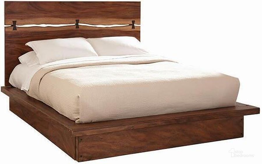 The appearance of Dorwin Walnut Queen Platform Bed 0qd24428273 designed by Luxury Loft in the modern / contemporary interior design. This walnut piece of furniture  was selected by 1StopBedrooms from Dorwin Collection to add a touch of cosiness and style into your home. Sku: 223250QB1;223250QB2. Bed Type: Platform Bed. Material: Wood. Product Type: Platform Bed. Bed Size: Queen. Image1