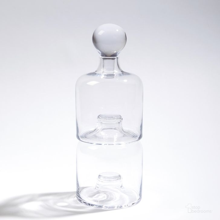 The appearance of Double Stacking Decanter In Clear designed by Global Views in the traditional interior design. This clear piece of furniture  was selected by 1StopBedrooms from Double Collection to add a touch of cosiness and style into your home. Sku: 7.60141. Material: Glass. Product Type: Decorative Accessory. Image1