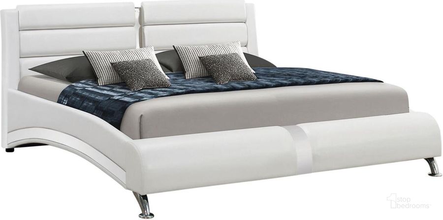 The appearance of Drachen White Queen Platform Bed designed by Artisan Elegance in the modern / contemporary interior design. This white piece of furniture  was selected by 1StopBedrooms from Drachen Collection to add a touch of cosiness and style into your home. Sku: 300345QB1;300345QB2;300345QB3. Bed Type: Platform Bed. Material: Wood. Product Type: Platform Bed. Bed Size: Queen. Image1