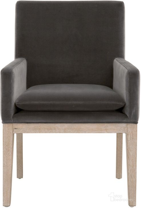The appearance of Drake Natural Gray Arm Chair designed by Essentials For Living in the modern / contemporary interior design. This black piece of furniture  was selected by 1StopBedrooms from Stitch & Hand Collection to add a touch of cosiness and style into your home. Sku: 6664.DDOV/NG. Material: Wood. Product Type: Arm Chair. Image1
