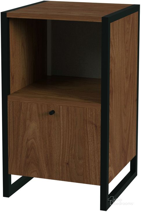The appearance of Drake One Drawer File Cabinet with Storage In Medium Brown designed by Butler Specialty Company in the transitional interior design. This medium brown piece of furniture  was selected by 1StopBedrooms from Drake Collection to add a touch of cosiness and style into your home. Sku: 5577421. Product Type: File Cabinet. Material: MDF. Image1