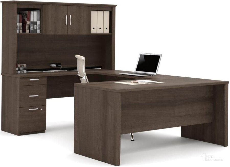 The appearance of Drayson Antigua Desk & Hutch 0qb24334493 designed by Artisan Elegance in the modern / contemporary interior design. This antigua piece of furniture  was selected by 1StopBedrooms from Drayson Collection to add a touch of cosiness and style into your home. Sku: 46410-52. Material: Wood. Product Type: Desk. Image1