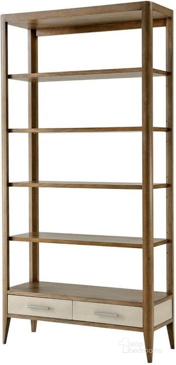 The appearance of Driscoll Shelving Etagere TAS63002.C079 designed by Theodore Alexander in the transitional interior design. This  piece of furniture  was selected by 1StopBedrooms from TA Studio No. 2 Collection to add a touch of cosiness and style into your home. Sku: TAS63002.C079. Material: Wood. Product Type: Etagere.