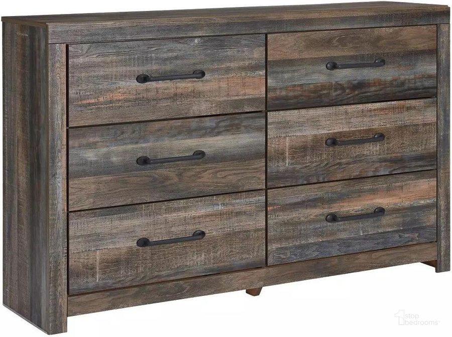 The appearance of Drystan Multi Dresser designed by Signature Design by Ashley in the rustic / southwestern interior design. This multi piece of furniture  was selected by 1StopBedrooms from Drystan Collection to add a touch of cosiness and style into your home. Sku: B211-31. Material: Wood. Product Type: Dresser. Image1