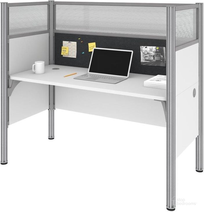 The appearance of Duana White Work Station Modular Office Furniture 0qb2207037 designed by FineForm in the modern / contemporary interior design. This white piece of furniture  was selected by 1StopBedrooms from Duana Collection to add a touch of cosiness and style into your home. Sku: 100871DG-17. Material: Wood. Product Type: Work Station. Image1