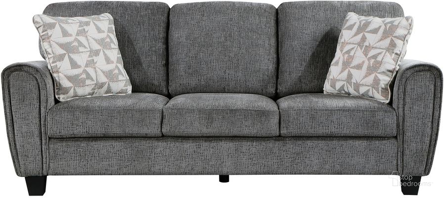 The appearance of Duncan Sofa In Gray designed by Homelegance in the modern / contemporary interior design. This gray piece of furniture  was selected by 1StopBedrooms from Duncan Collection to add a touch of cosiness and style into your home. Sku: 9214GY-3. Product Type: Sofa. Material: Chenille. Image1