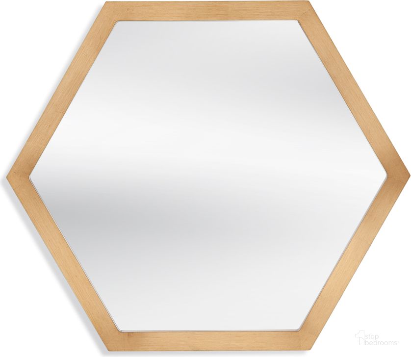 The appearance of Dunn Wall Mirror M4254 designed by Bassett Mirror Company in the modern / contemporary interior design. This gold piece of furniture  was selected by 1StopBedrooms from Dunn Collection to add a touch of cosiness and style into your home. Sku: M4254. Material: Wood. Product Type: Wall Mirror.