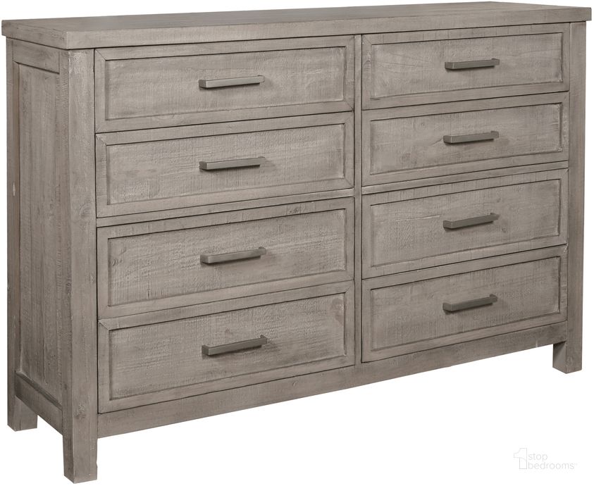 The appearance of Durango 8-Drawer Dresser In Gray designed by Samuel Lawrence in the rustic / southwestern interior design. This gray piece of furniture  was selected by 1StopBedrooms from Durango Collection to add a touch of cosiness and style into your home. Sku: S868-010. Product Type: Dresser. Material: Solid Pine. Image1