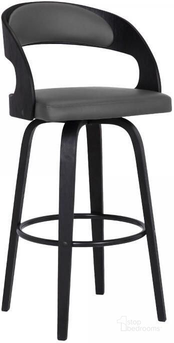 The appearance of Durius Grey Barstool 0qb2426536 designed by Luxury Loft in the transitional interior design. This gray piece of furniture  was selected by 1StopBedrooms from Durius Collection to add a touch of cosiness and style into your home. Sku: LCSHBAGRBL30. Material: Steel. Product Type: Barstool. Image1