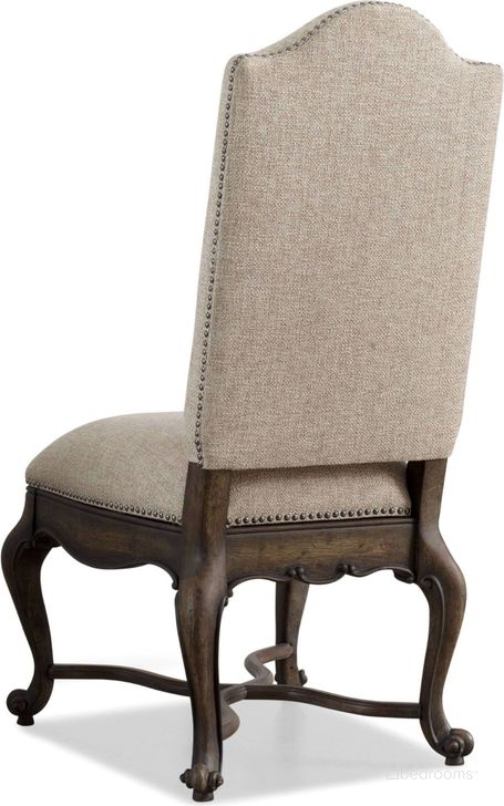 The appearance of Rhapsody Beige Upholstered Side Chair Set of 2 designed by Hooker in the traditional interior design. This beige piece of furniture  was selected by 1StopBedrooms from Rhapsody Collection to add a touch of cosiness and style into your home. Sku: 5070-75510. Material: Fabric. Product Type: Side Chair.