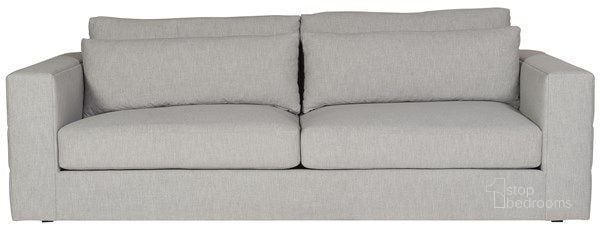 The appearance of Ease Sofa In Grey designed by Vanguard Furniture in the modern / contemporary interior design. This grey piece of furniture  was selected by 1StopBedrooms from Ease Collection to add a touch of cosiness and style into your home. Sku: T2V158-2S. Product Type: Sofa. Material: Upholstery. Image1