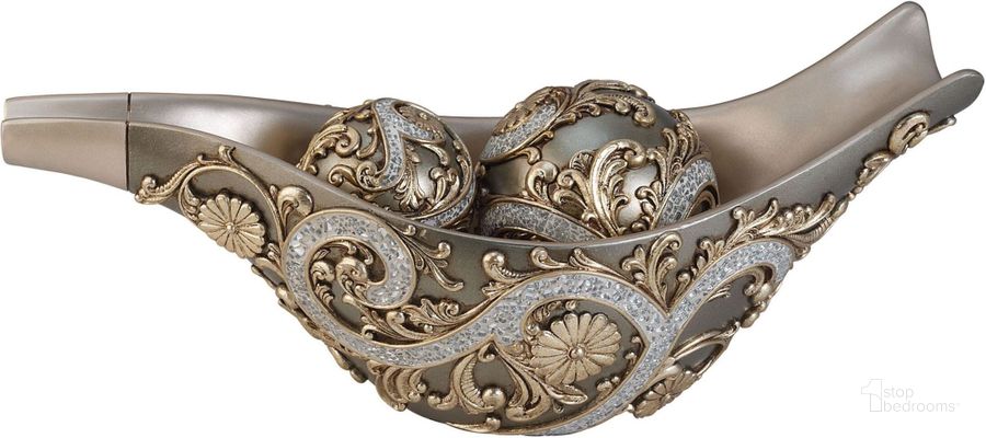The appearance of Eatontown Silver Bowl Decorative Accessory Set of 2 designed by Artisan Elegance in the transitional interior design. This silver piece of furniture  was selected by 1StopBedrooms from Eatontown Collection to add a touch of cosiness and style into your home. Sku: L94232-B1-2PK. Material: Ceramic. Product Type: Bowl.