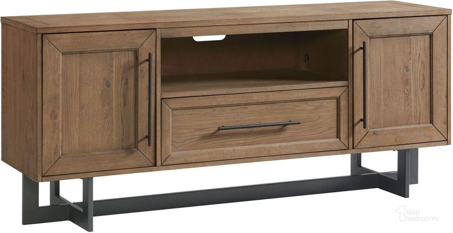 The appearance of Eden Rustic And Dune 70 Inch Media Console designed by Intercon in the modern / contemporary interior design. This black and brown piece of furniture  was selected by 1StopBedrooms from Eden Collection to add a touch of cosiness and style into your home. Sku: ED-HT-7030-DNE-C. Product Type: Media Console.