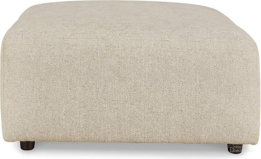 The appearance of Edenfield Oversized Accent Ottoman In Linen designed by Signature Design by Ashley in the modern / contemporary interior design. This linen piece of furniture  was selected by 1StopBedrooms from Edenfield Collection to add a touch of cosiness and style into your home. Sku: 2900408. Material: Fabric. Product Type: Ottoman. Image1