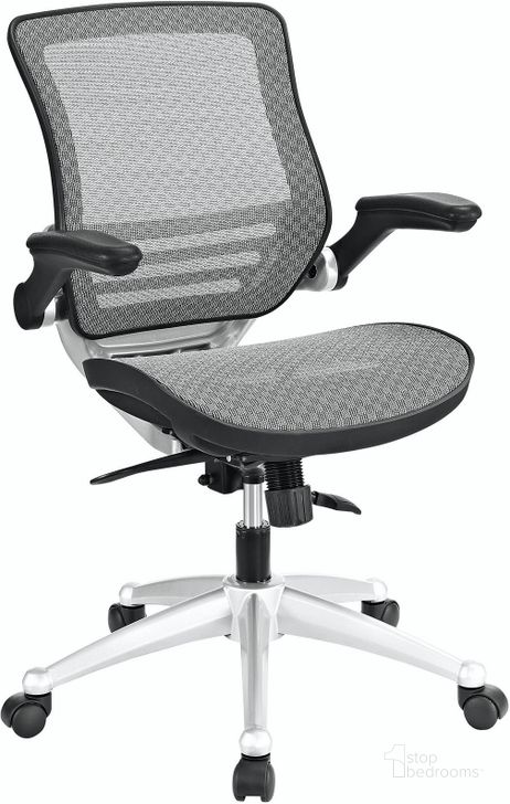 The appearance of Edge Gray All Mesh Office Chair designed by Modway in the modern / contemporary interior design. This gray piece of furniture  was selected by 1StopBedrooms from Edge Collection to add a touch of cosiness and style into your home. Sku: EEI-2064-GRY. Product Type: Office Chair. Material: Plastic. Image1