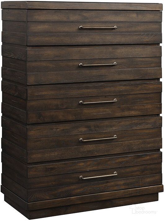 The appearance of Edison Chest designed by Bernards in the modern / contemporary interior design. This ebony piece of furniture  was selected by 1StopBedrooms from Edison Collection to add a touch of cosiness and style into your home. Sku: 1827-150. Product Type: Chest. Material: Pine.