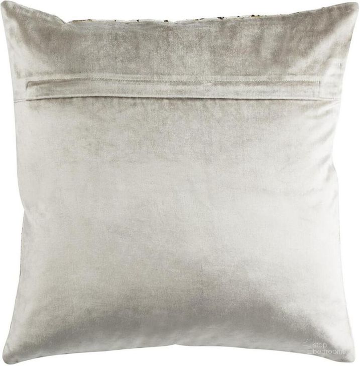 The appearance of Edmee Metallic Pillow PLS881A-2020 designed by Safavieh in the modern / contemporary interior design. This gold and beige piece of furniture  was selected by 1StopBedrooms from Edmee Collection to add a touch of cosiness and style into your home. Sku: PLS881A-2020. Material: Cotton. Product Type: Pillows and Throw. Image1