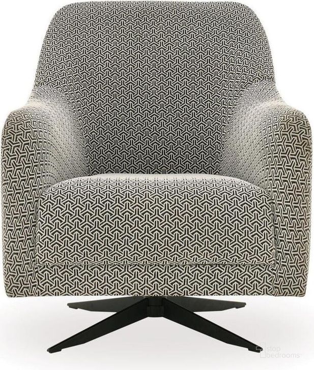 The appearance of Eldonia Black and White Arm Chair 0qd24422674 designed by Boho House in the modern / contemporary interior design. This black and white piece of furniture  was selected by 1StopBedrooms from Eldonia Collection to add a touch of cosiness and style into your home. Sku: 03.108.0466.0048.0034.0000.2037. Material: Wood. Product Type: Arm Chair. Image1