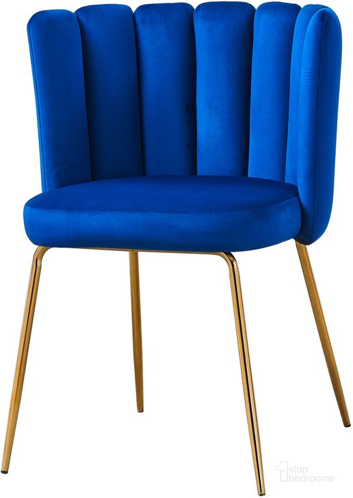 The appearance of Elegante Blue Velvet Fabric Side Chairs Set of 2 designed by Best Master Furniture in the modern / contemporary interior design. This blue piece of furniture  was selected by 1StopBedrooms from Elegante Collection to add a touch of cosiness and style into your home. Sku: 1937BL. Product Type: Side Chair. Material: Velvet. Image1