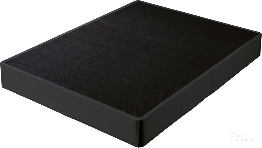 The appearance of Elite 9" RTA Foundation Black Cal King Foundation designed by Sierra Sleep by Ashley in the traditional interior design. This black piece of furniture  was selected by 1StopBedrooms from Foundation Collection to add a touch of cosiness and style into your home. Bed Size: California King. Product Type: Foundation. Size: California King. Mattress Thickness: 9". Image1