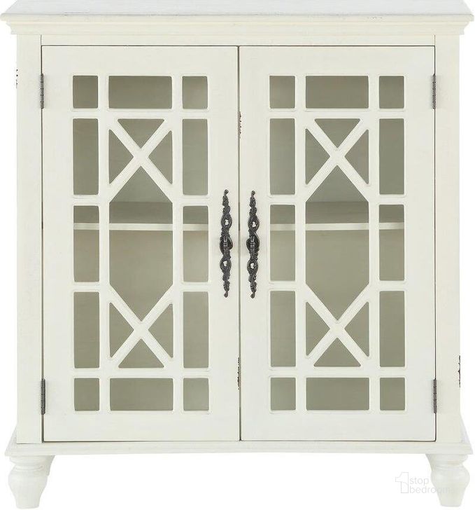 The appearance of Eliza Antique White Accent Chest designed by Homelegance in the transitional interior design. This white piece of furniture  was selected by 1StopBedrooms from Eliza Collection to add a touch of cosiness and style into your home. Sku: 1002A70WH. Material: Wood. Product Type: Accent Chest. Image1