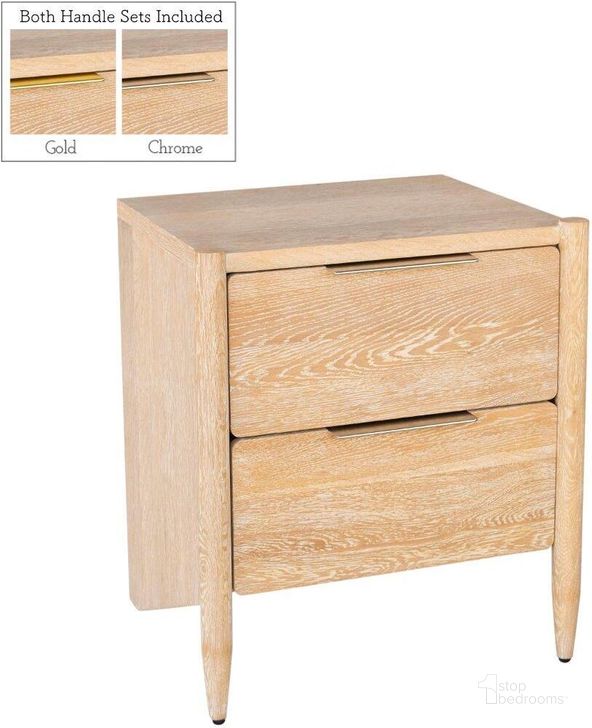 The appearance of Ellscott White Nightstand designed by Furnique in the transitional interior design. This white piece of furniture  was selected by 1StopBedrooms from Ellscott Collection to add a touch of cosiness and style into your home. Sku: 860-NS. Product Type: Nightstand. Material: Plywood. Image1