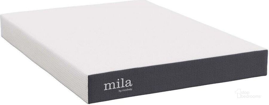 The appearance of Mila 8 Inch Full Mattress In White designed by Modway in the modern / contemporary interior design. This white piece of furniture  was selected by 1StopBedrooms from Mila Collection to add a touch of cosiness and style into your home. Sku: MOD-6257-WHI. Product Type: Mattress. Size: Full. Comfort Level: Firm. Mattress Top: Memory Foam Top. Mattress Type: Memory Foam. Comfort Level: Firm. Mattress Thickness: 8". Material: Foam. Image1