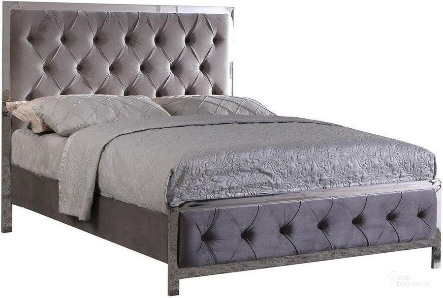 The appearance of Emory Fabric Upholstered Tufted California King Panel Bed In Gray designed by Best Master Furniture in the transitional interior design. This gray piece of furniture  was selected by 1StopBedrooms from Emory Collection to add a touch of cosiness and style into your home. Sku: T1910GCK. Bed Type: Panel Bed. Material: Upholstered. Product Type: Panel Bed. Bed Size: California King. Image1