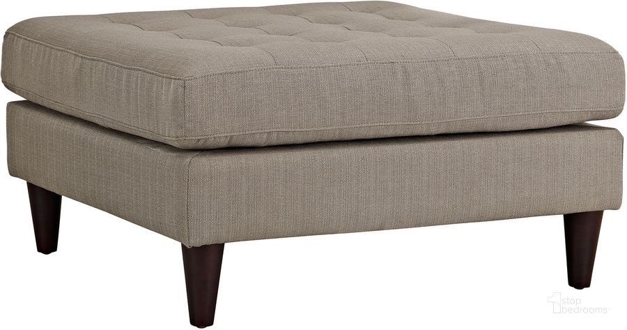 The appearance of Empress Granite Upholstered Fabric Large Ottoman designed by Modway in the modern / contemporary interior design. This granite piece of furniture  was selected by 1StopBedrooms from Empress Collection to add a touch of cosiness and style into your home. Sku: EEI-2139-GRA. Product Type: Ottoman. Material: Rubberwood. Image1