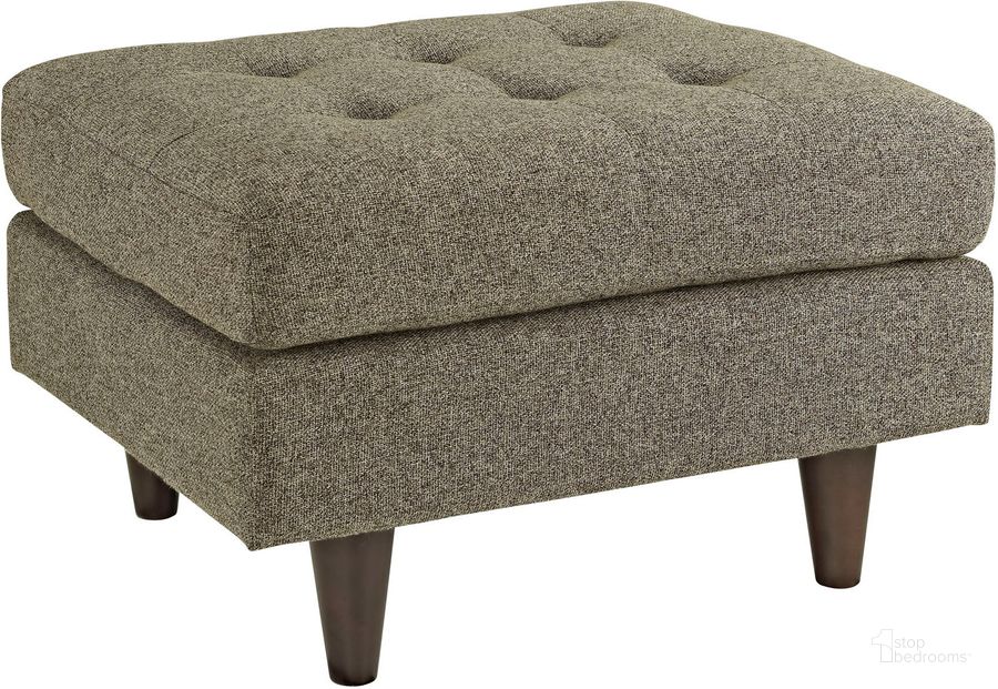 The appearance of Empress Oatmeal Upholstered Fabric Ottoman designed by Modway in the modern / contemporary interior design. This oatmeal piece of furniture  was selected by 1StopBedrooms from Empress Collection to add a touch of cosiness and style into your home. Sku: EEI-1667-OAT. Material: Polyester. Product Type: Ottoman. Image1
