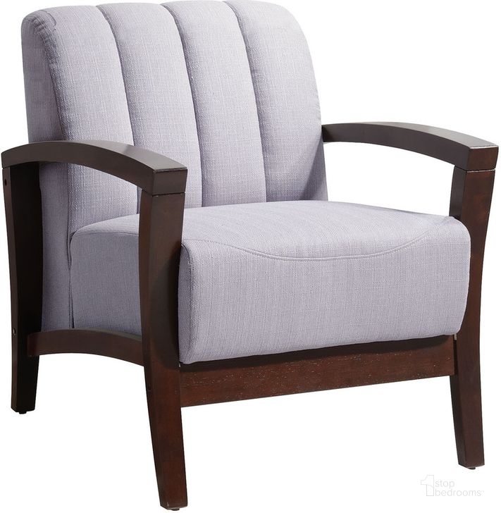 The appearance of Enamor Upholstered Fabric Armchair In Walnut Gray designed by Modway in the  interior design. This walnut gray piece of furniture  was selected by 1StopBedrooms from Enamor Collection to add a touch of cosiness and style into your home. Sku: EEI-2053-WAL-GRY. Product Type: Living Room Chair. Material: Rubberwood. Image1